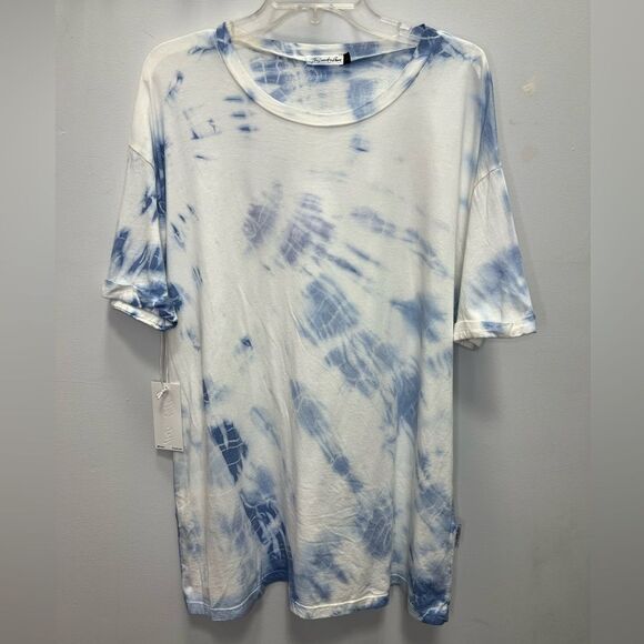 The Laundry Room Unisex Aquamarine Premium Oversized Tee Size Medium - Picture 2 of 10